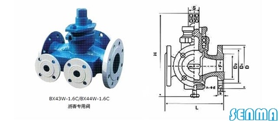 BX43W-沥青专用旋塞阀BX43W-供求商机-郑州森玛自控阀门