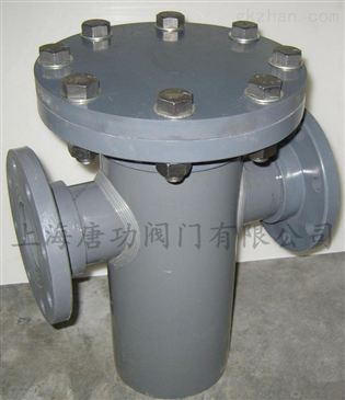 篮式过滤器耐酸碱防腐塑料过滤器 智能制造网